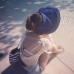  Summer Sun Hat Ruffled Adjustable Foldable Outdoor Beach Wide Brim Caps   eb-57389797